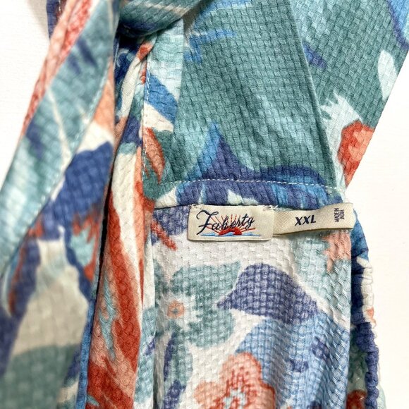 New FAHERTY Bay Twist Dress in Paradise Blossom Floral XXL - Picture 10 of 12